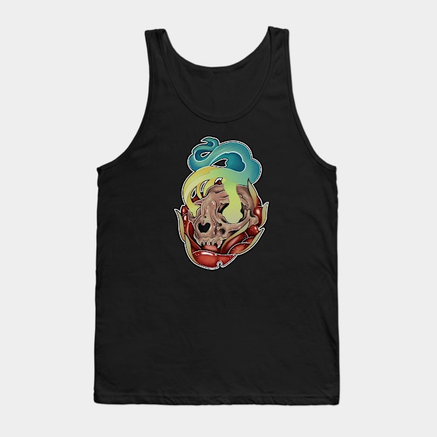 WILD SMOKE Tank Top by 4funprint